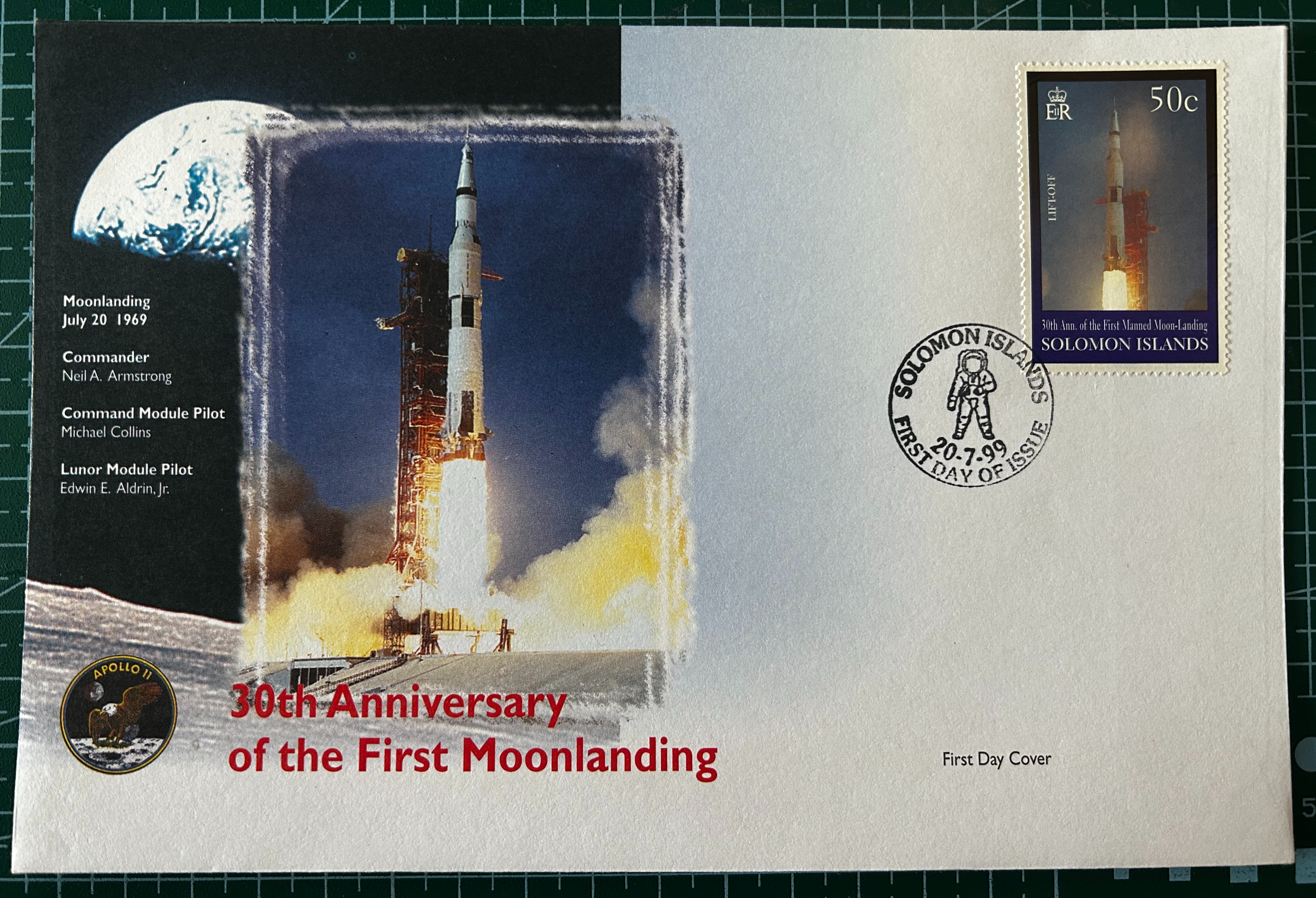 Solomon Islands 50c – Lift-off