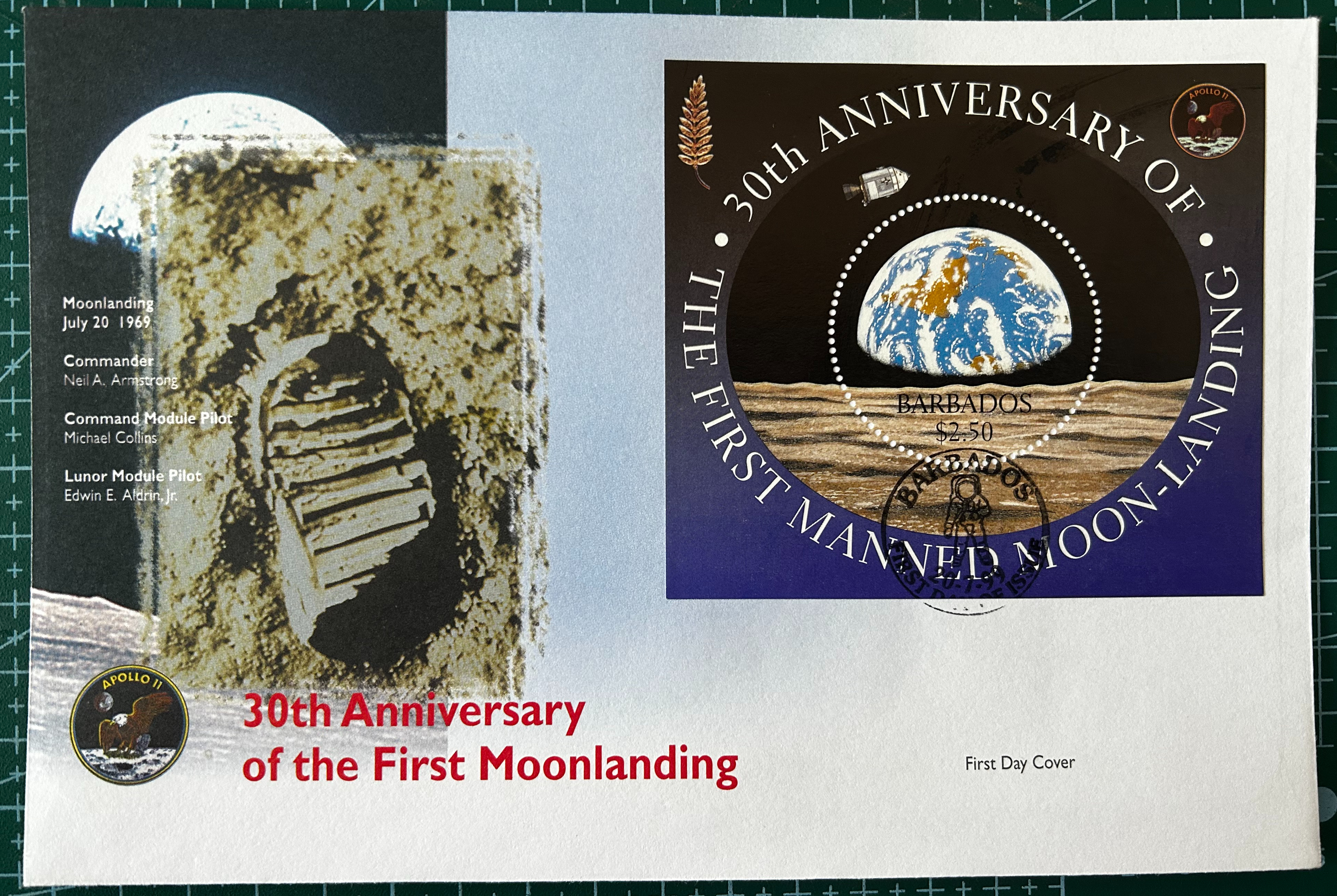 Apollo 11 – 30th Anniversary Commemorative Philatelic Collection