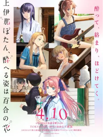 上伊那牡丹，酒醉身姿似百合花般