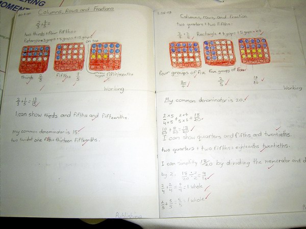 Adding fractions with Poly Plug