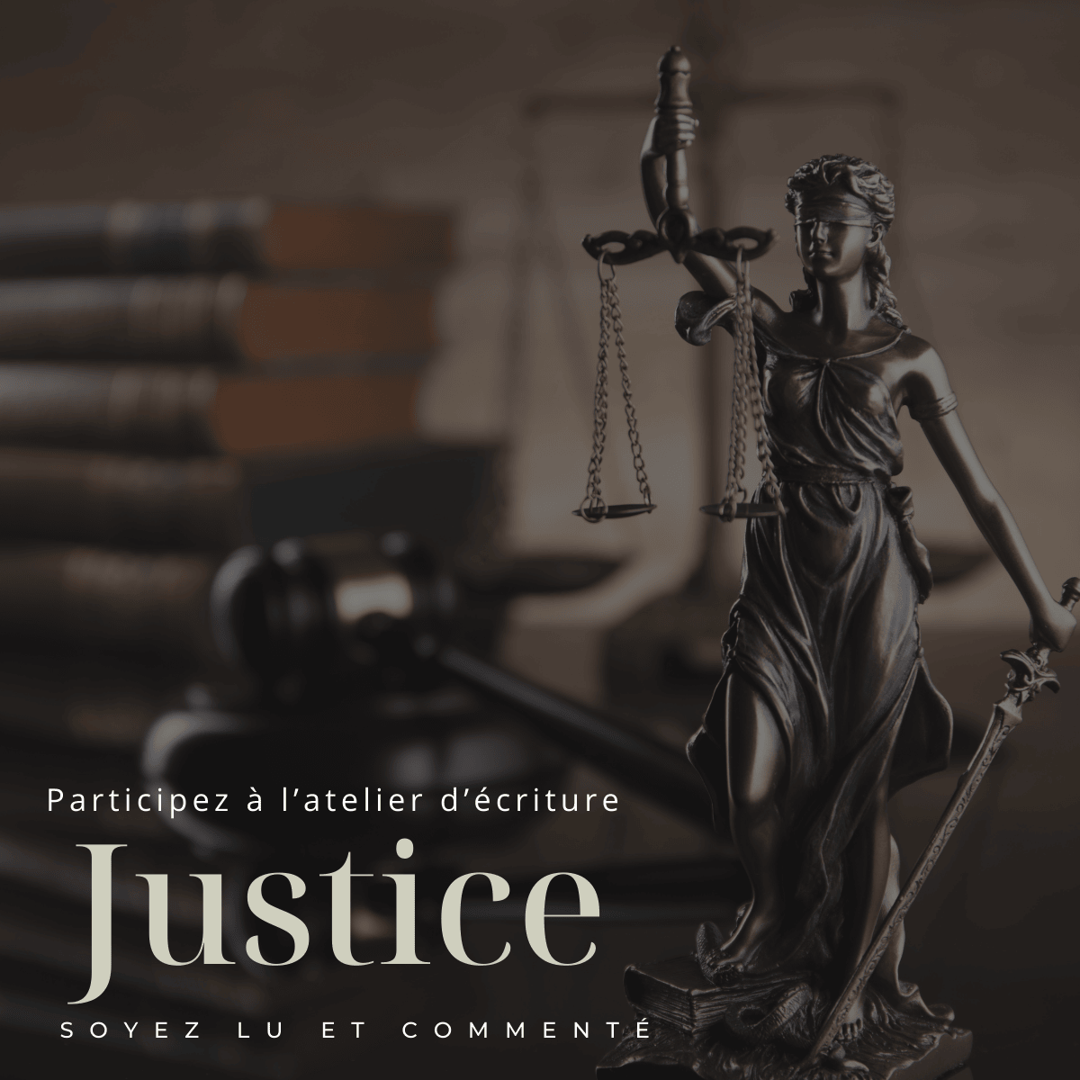 Ecrire sur la justice : à vos plumes !