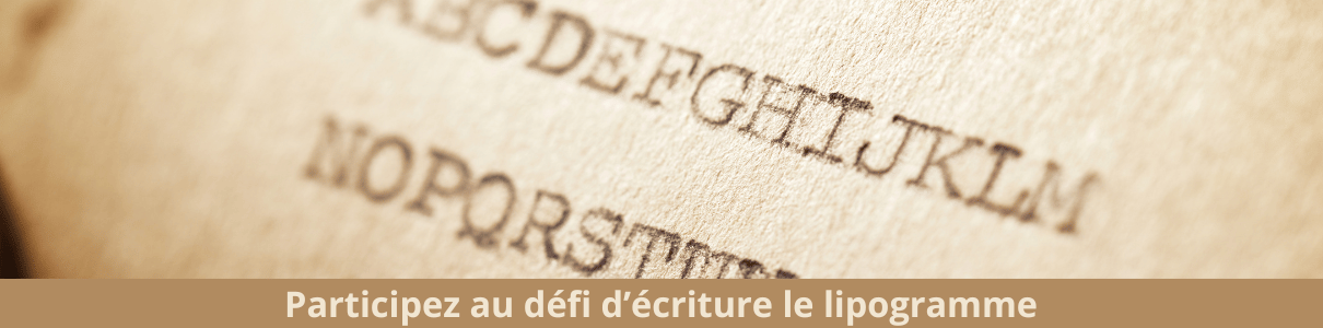 Le lipogramme