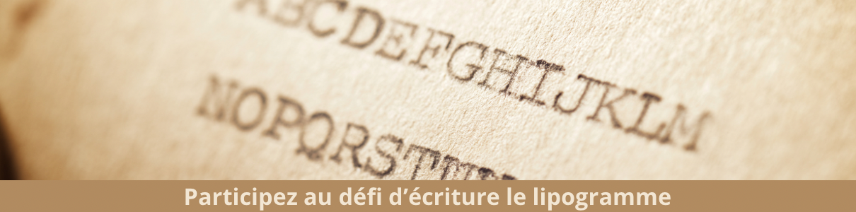 Le lipogramme