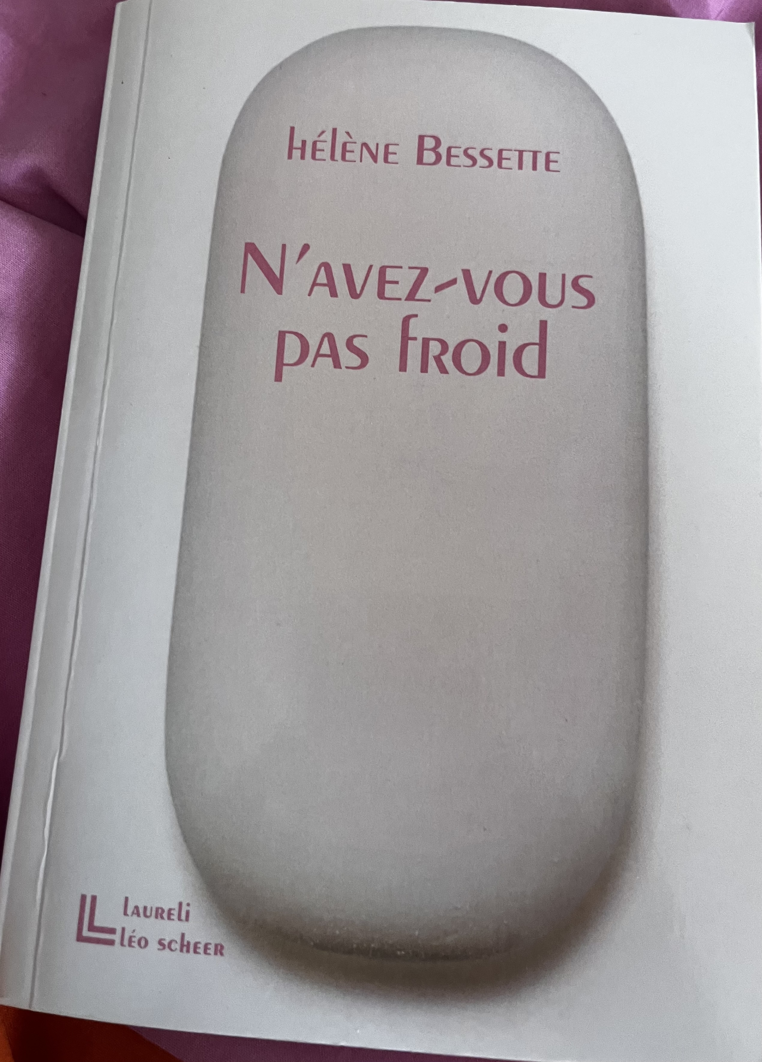 Livre N’avez-vous pas froid