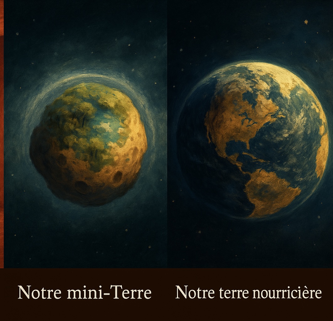 Notre chambre, notre mini-Terre, notre Terre nourricière