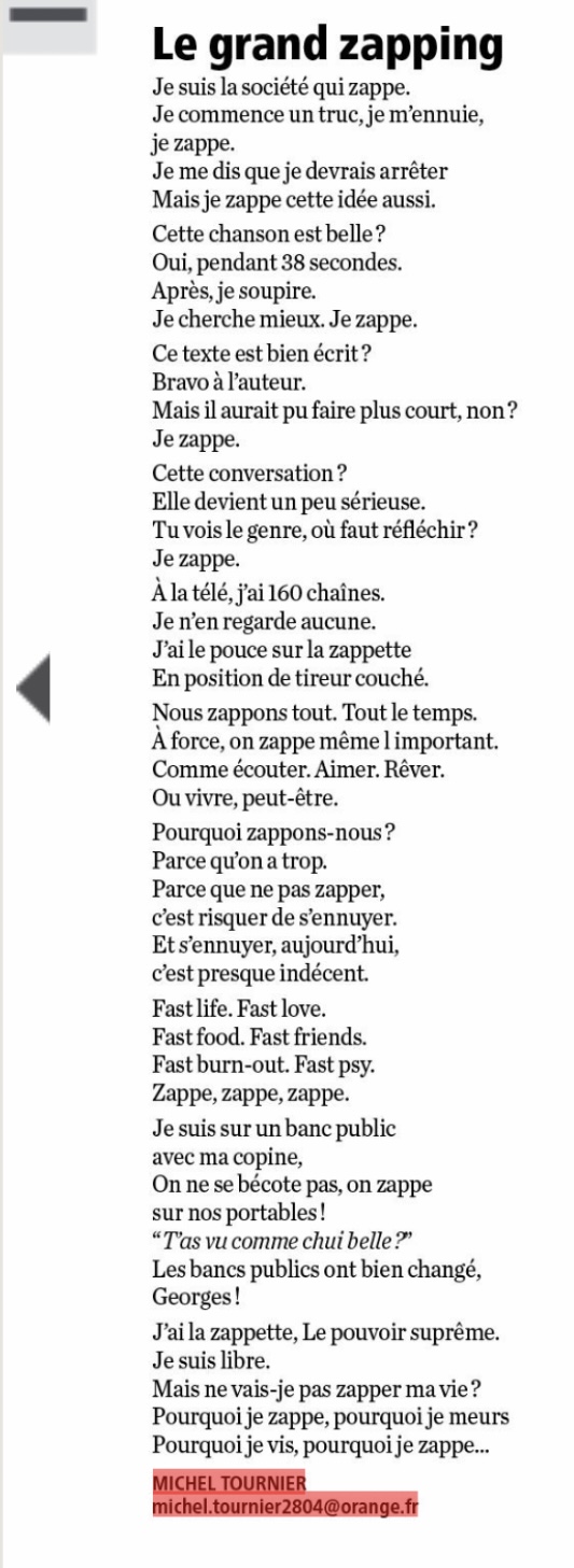 Le grand Zapping