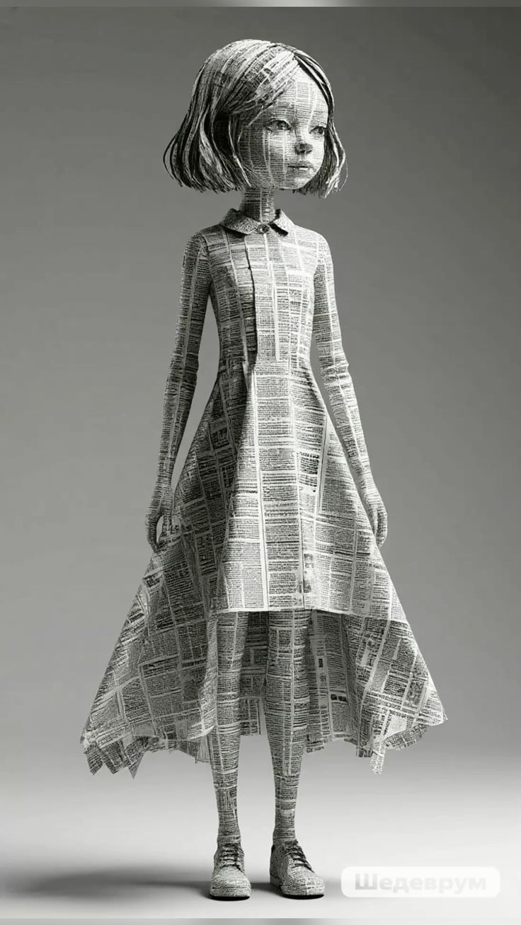 La petite fille de papier