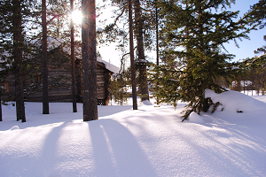 La Sampo, six pieds sous neige