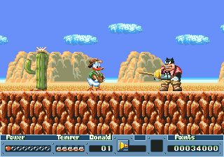 quackshot megadrive