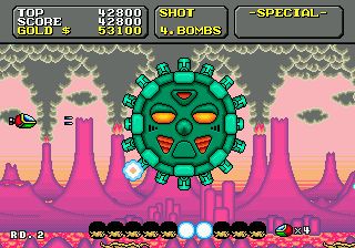 superfantasyzone megadrive
