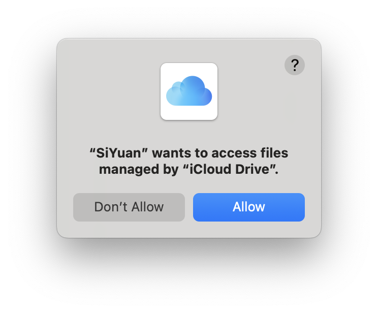 SiYuan Access iCloud