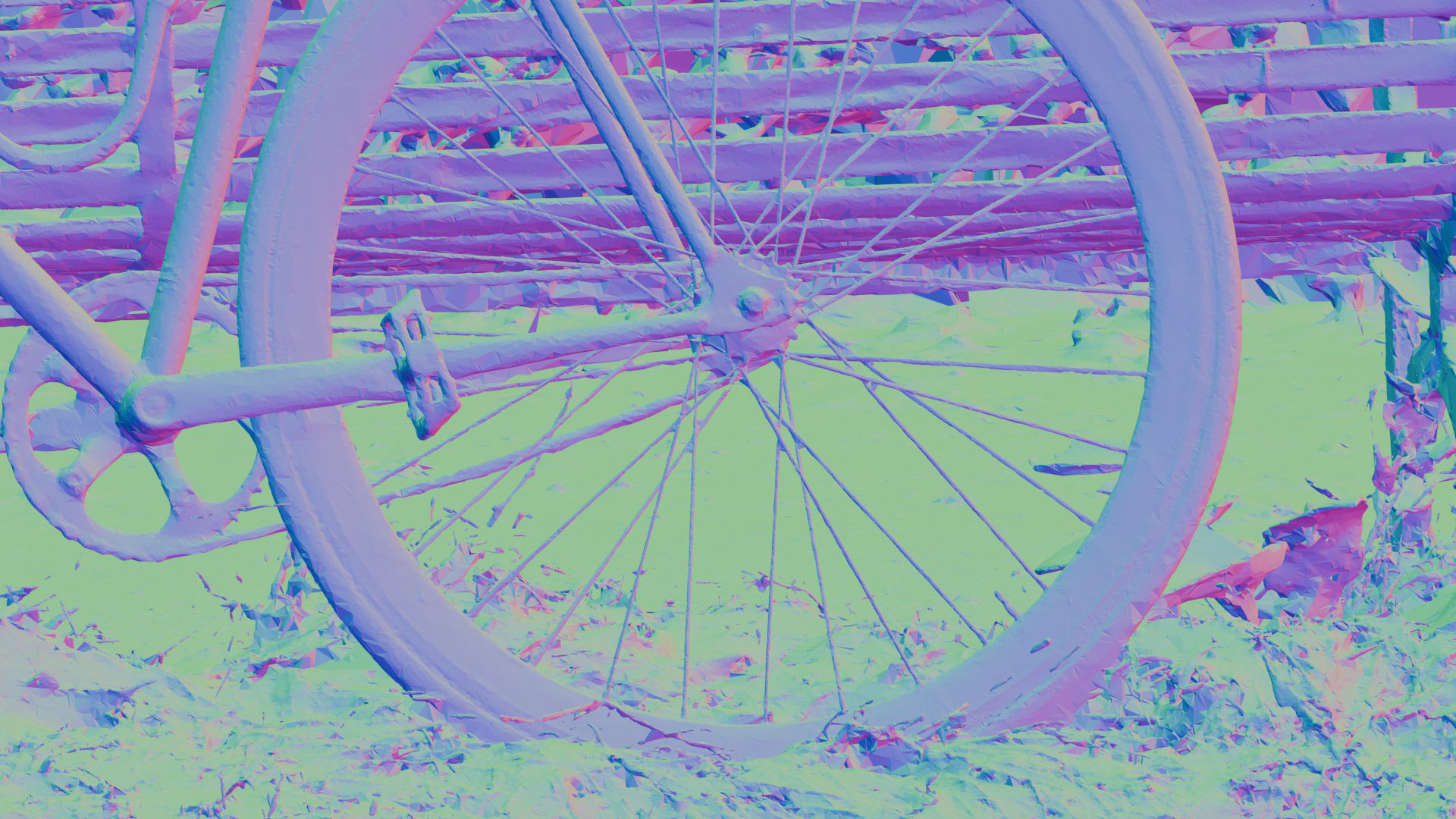 Gaussian Wrapping reconstruction with finer bicycle spokes