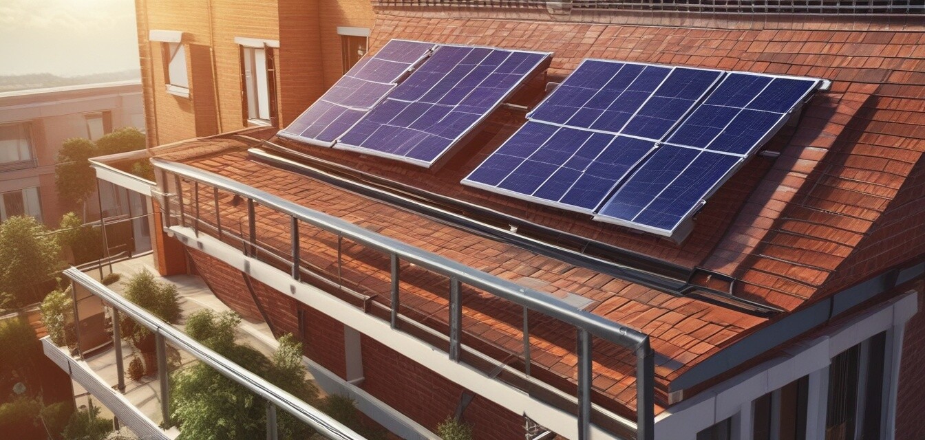 Diagramm einer Balkonkraftwerk-Anlage