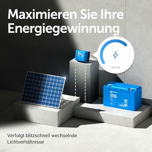 Solarenergie-Ausrüstung zur Maximierung der Energiegewinnung.