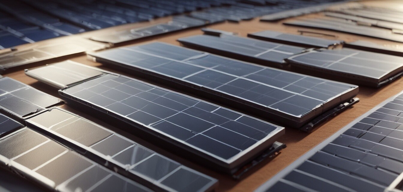 Different types of solar panels