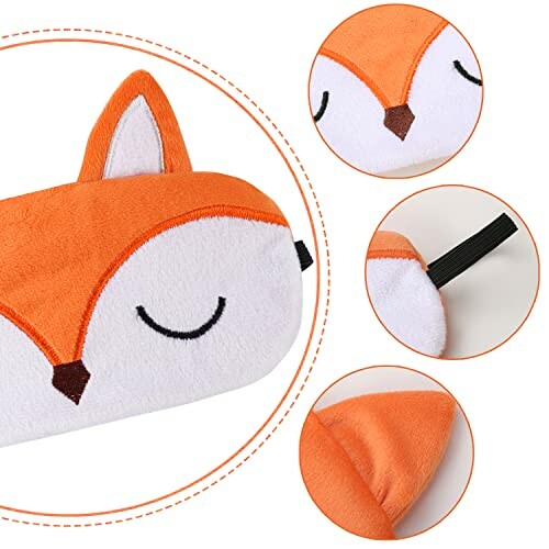 Schlafmaske mit Fuchsdesign für Kinder