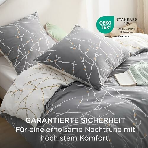 Bettwäsche-Set mit Oeko-Tex-Zertifikat