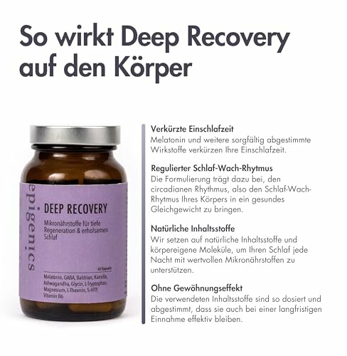 Epigenics Deep Recovery Kapseln
