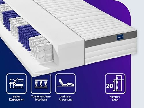 Traumnacht 7-Zonen Matratze