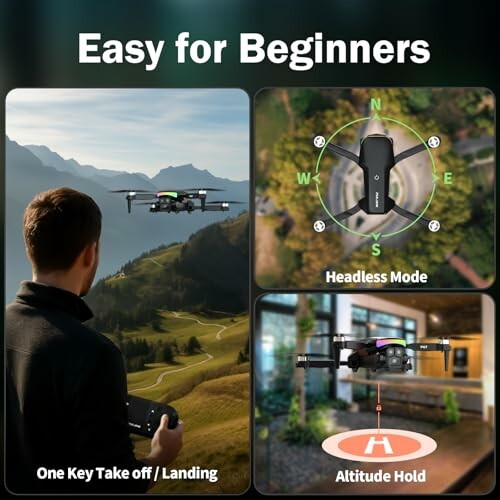 Drohne mit einfacher Steuerung für Anfänger