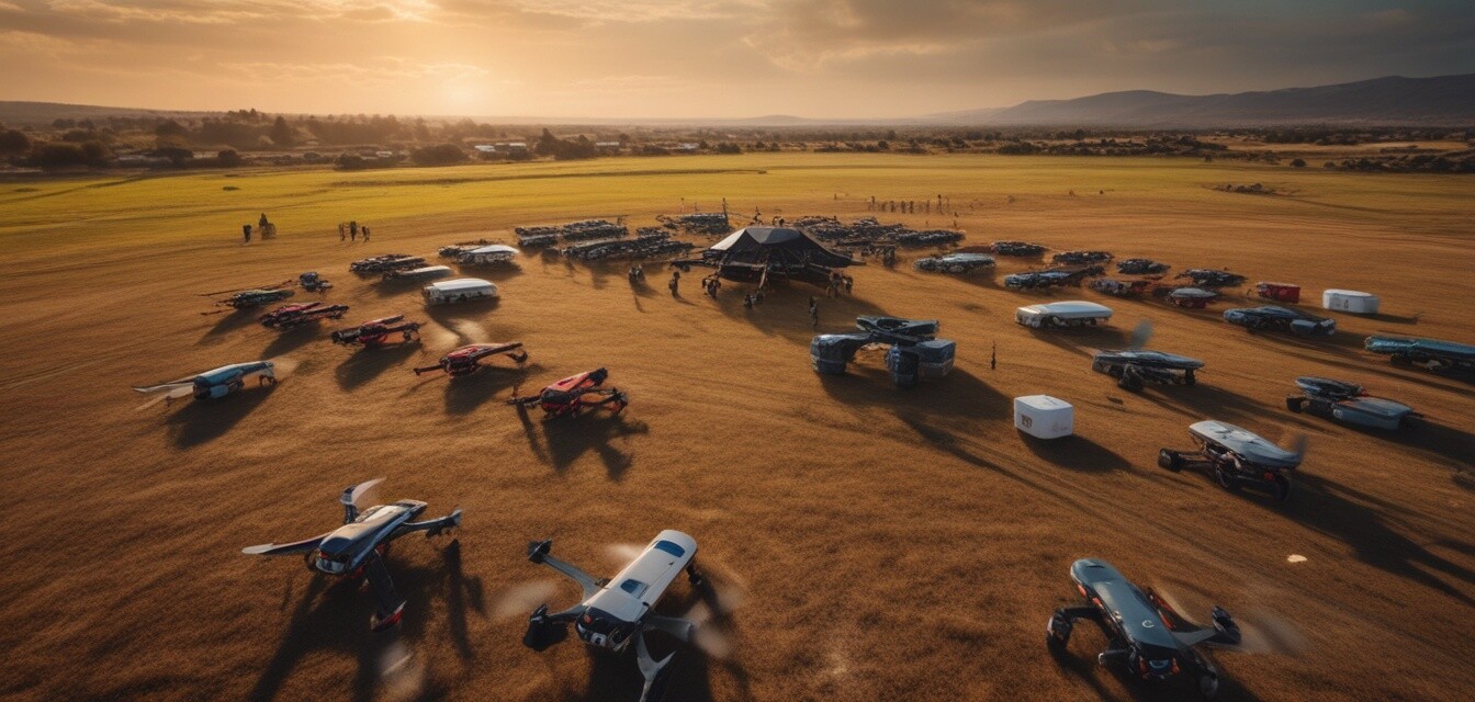 Drone competition event