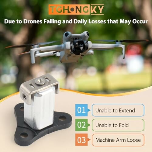 TGHongKy Vorderarmdrehpunkt für DJI Mini 4 Pro