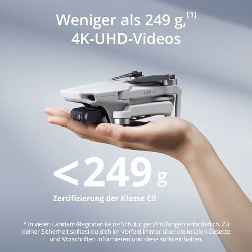 DJI Mini 4K Kamera Drohne