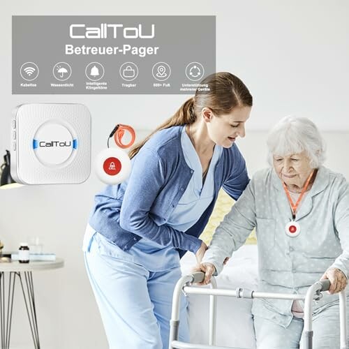 CalltoU Notrufknopf für Senioren