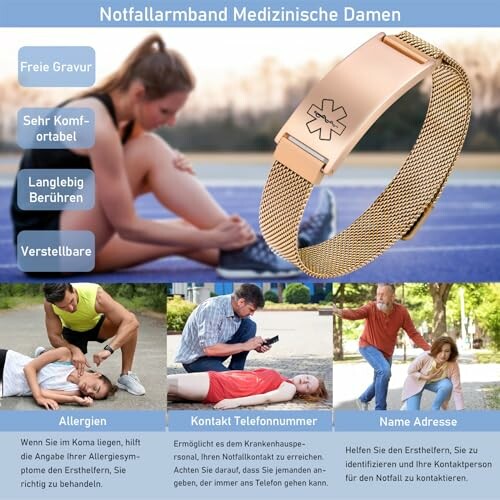 Notfallarmband SOS ID