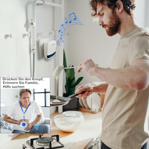 Notrufknopf für Senioren