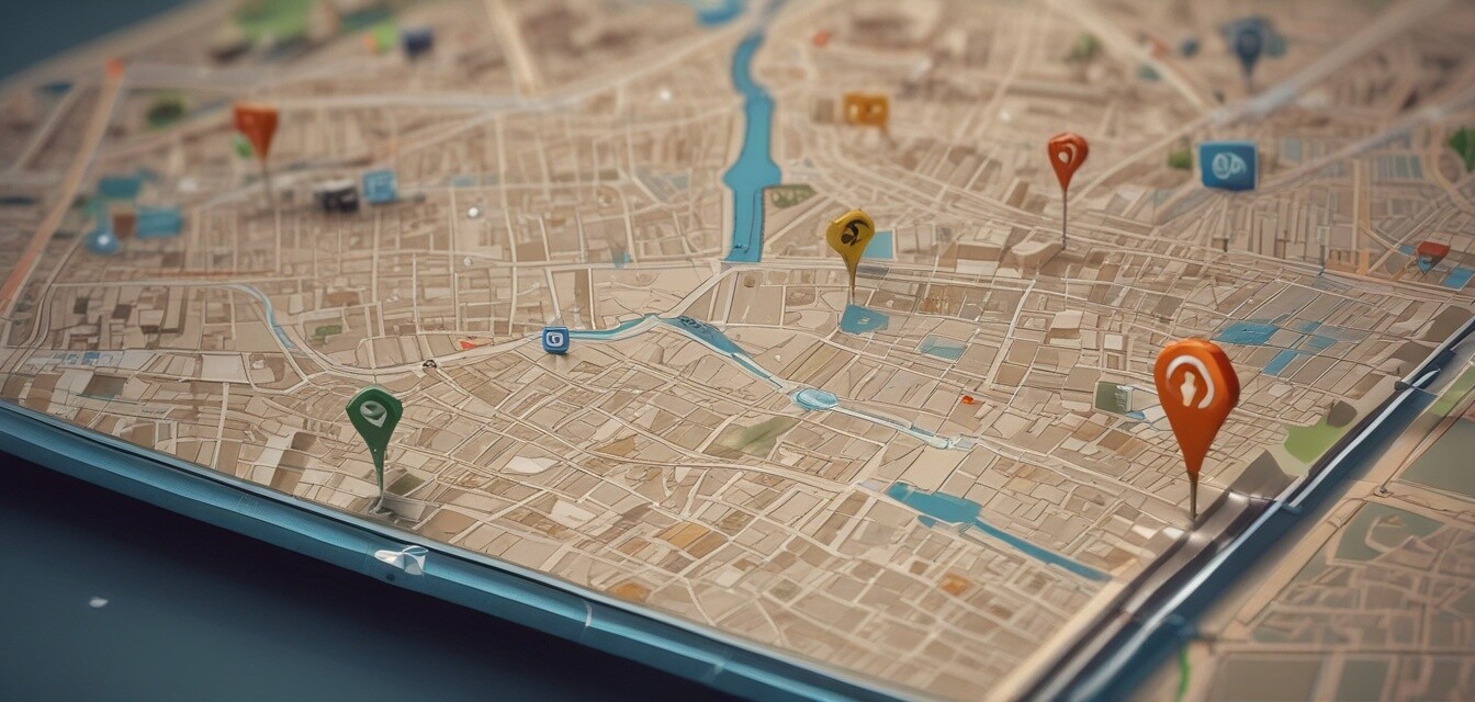 Image: Real-time tracking GPS map