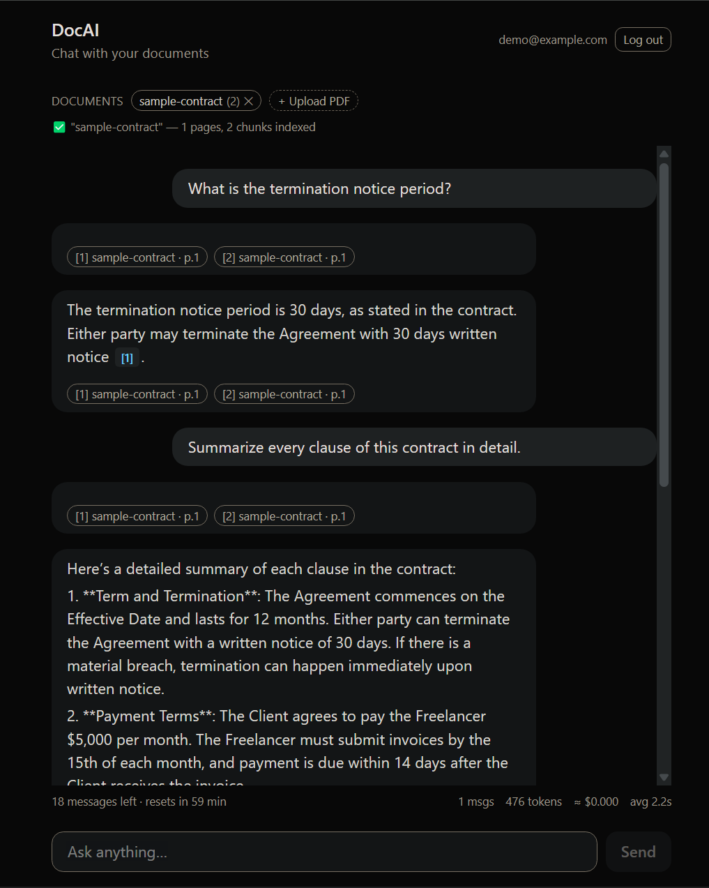DocAI — Chat with Your Documents