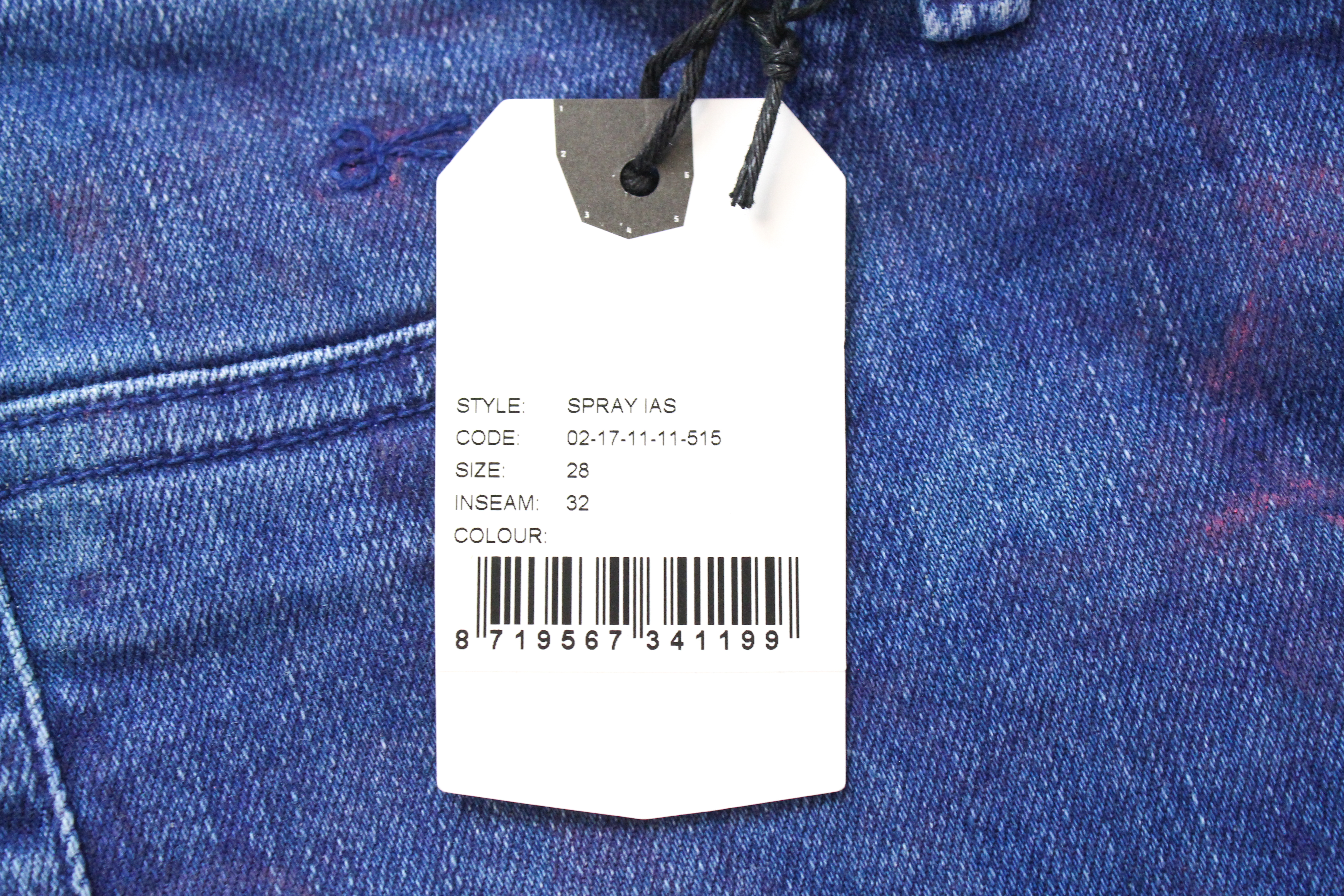 DENHAM スキニーデニム SPRAY W28 L32 Denham Spray W28/L32 Ladies Stretch Blue Jeans Washed Super