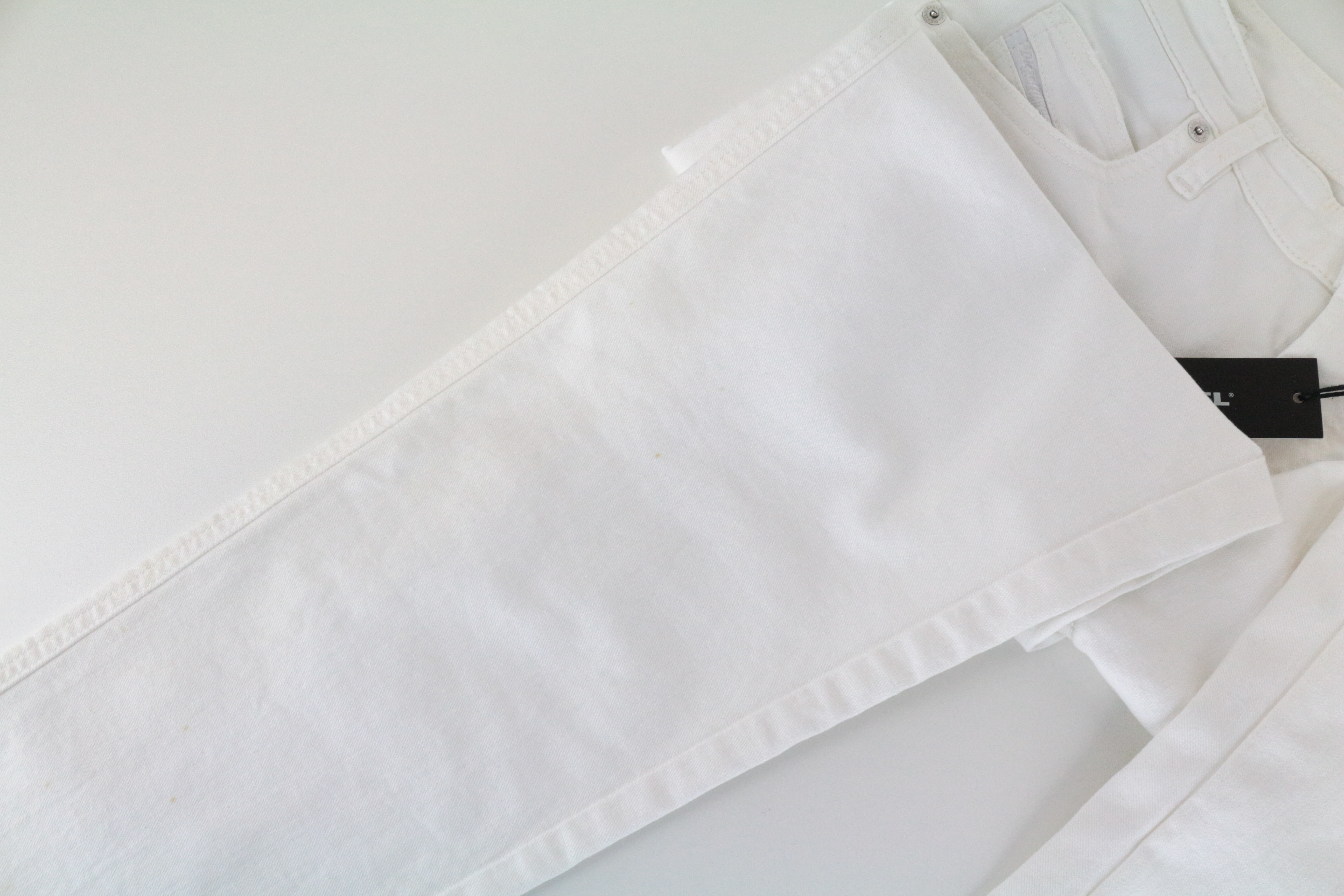 DIESEL Babhila 086AS Women's Jeans W29/L34 White Slim Skinny Cotton Stretch - Zdjęcie 11 z 22