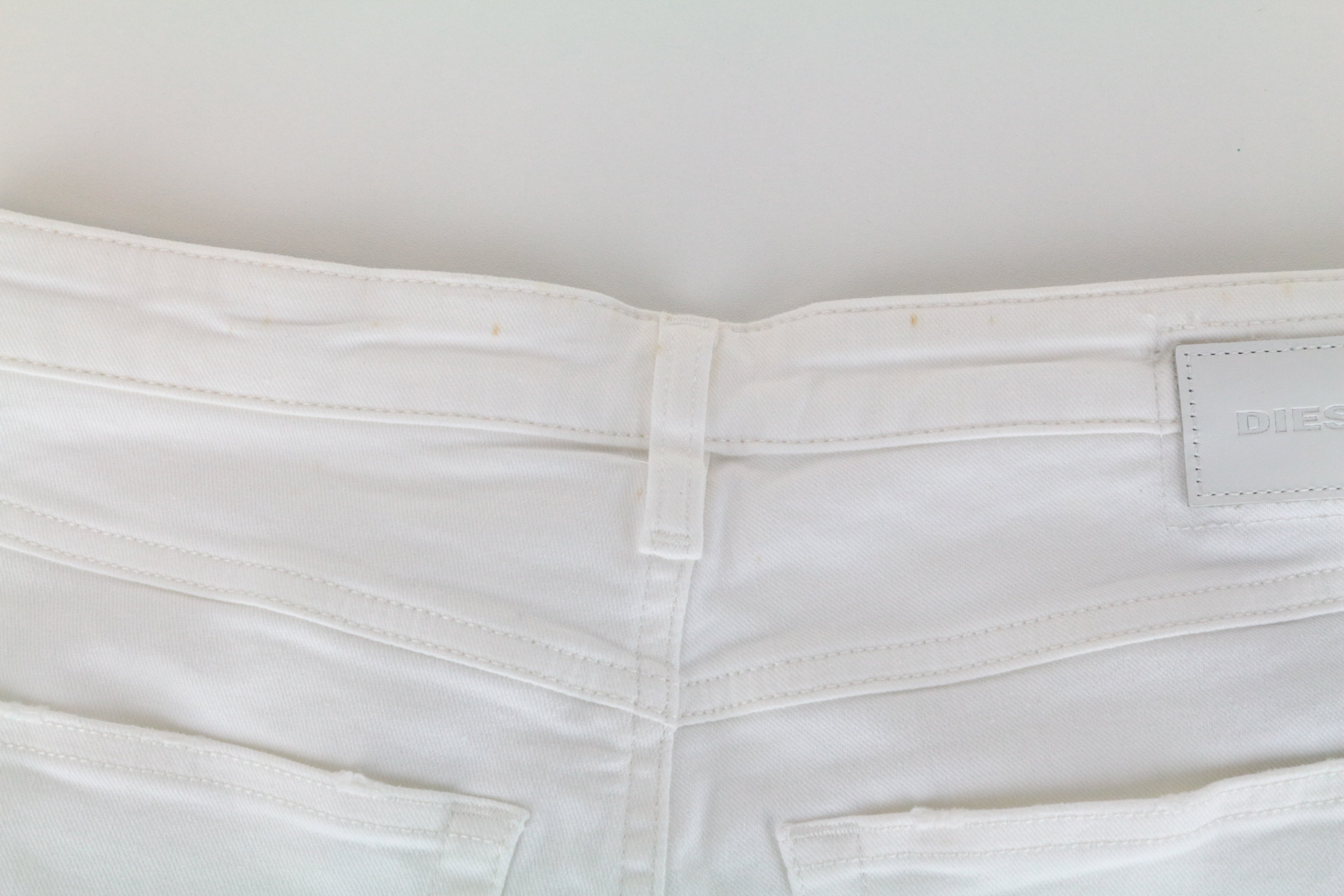 DIESEL Babhila 086AS Women's Jeans W29/L34 White Slim Skinny Cotton Stretch - Zdjęcie 10 z 22