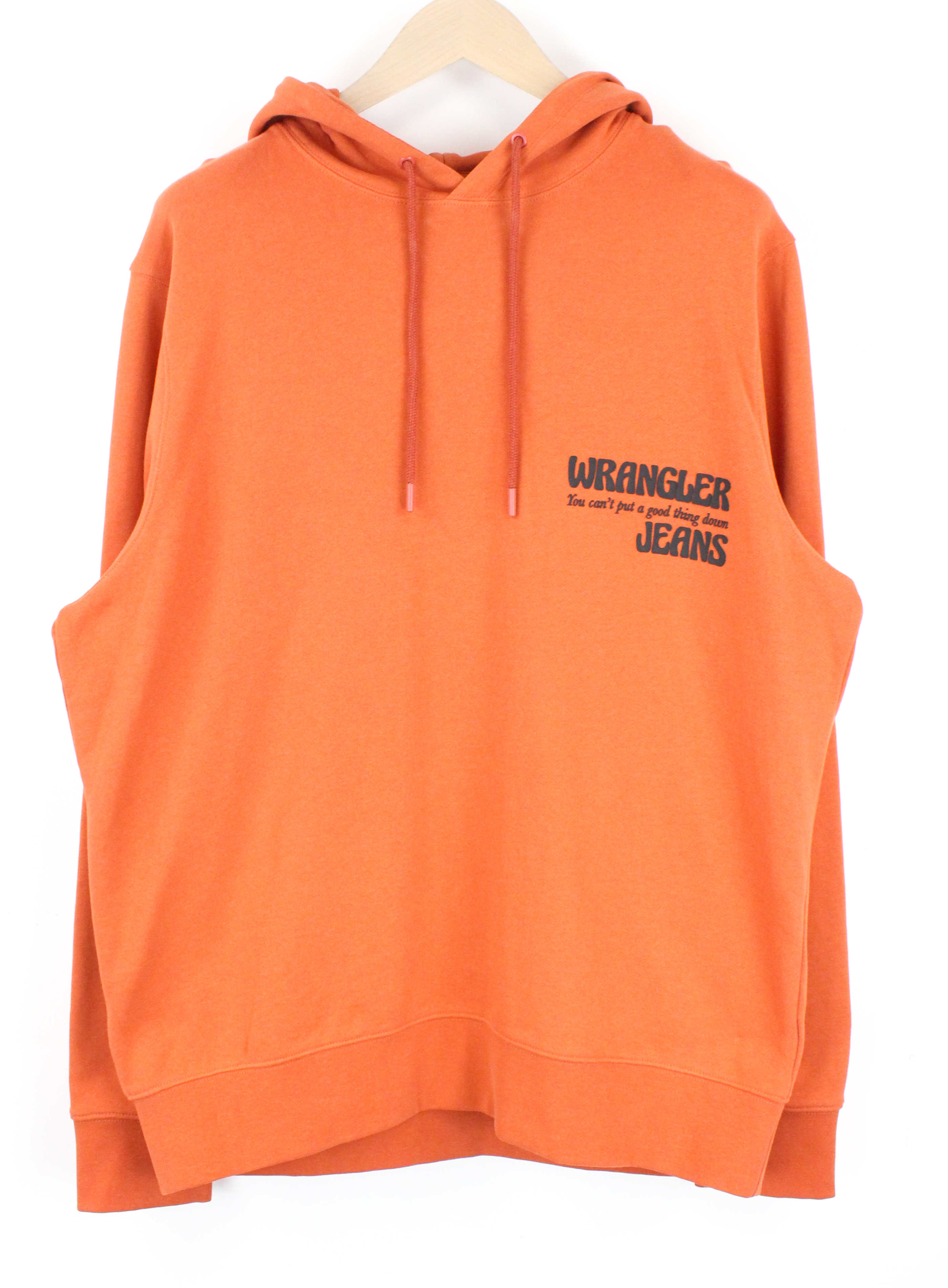 Sweat À Capuche En Fleece Avec Logo Imprimé WRANGLER Pour Homme En