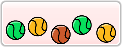 5 balones