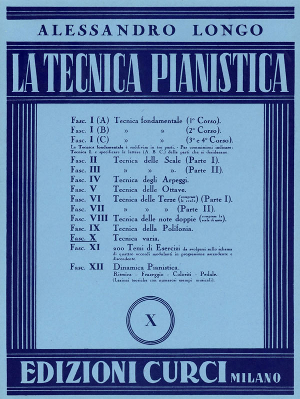La tecnica pianistica
