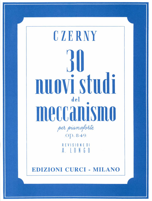 30 nuovi studi del meccanismo op. 849
