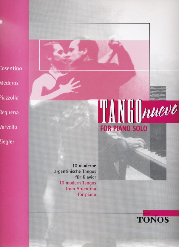 Tango nuevo for piano solo