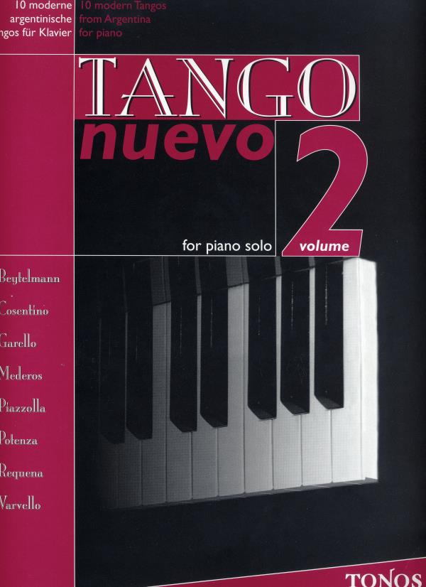 Tango nuevo for piano solo Vol. 2