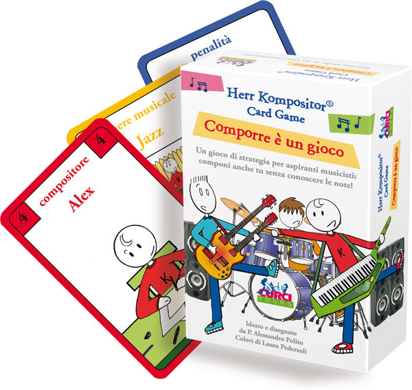 Herr Kompositor - Card Game. Comporre è un gioco