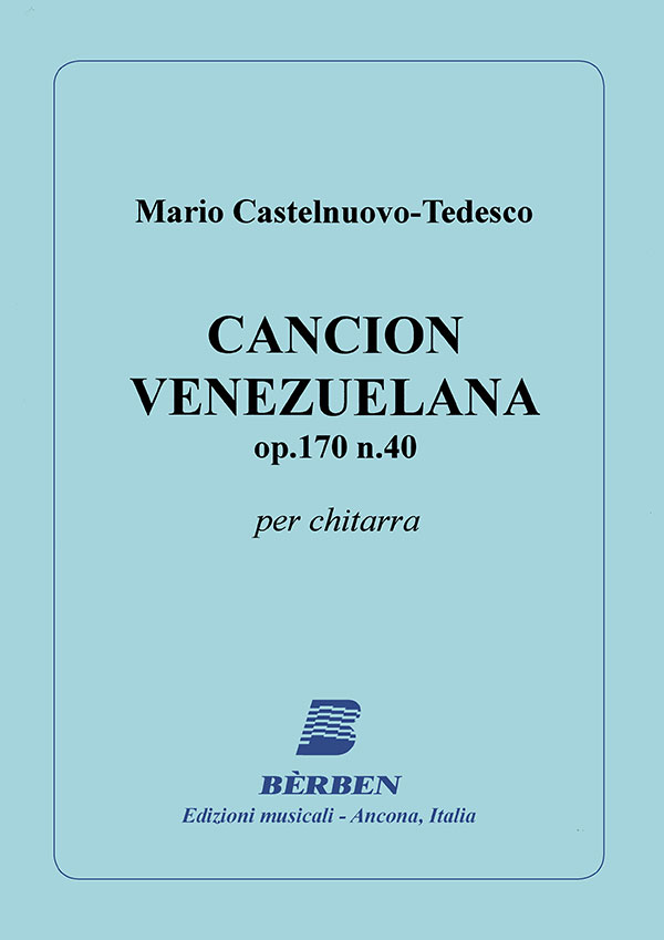 Canción Venezuelana op.170 n. 40