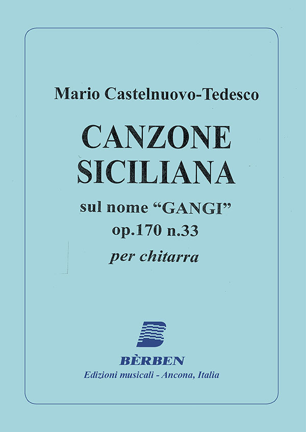 Canzone siciliana op. 170 n. 33