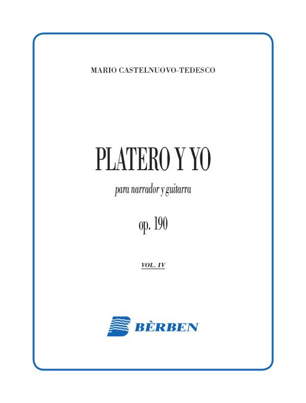 Platero y yo op. 190