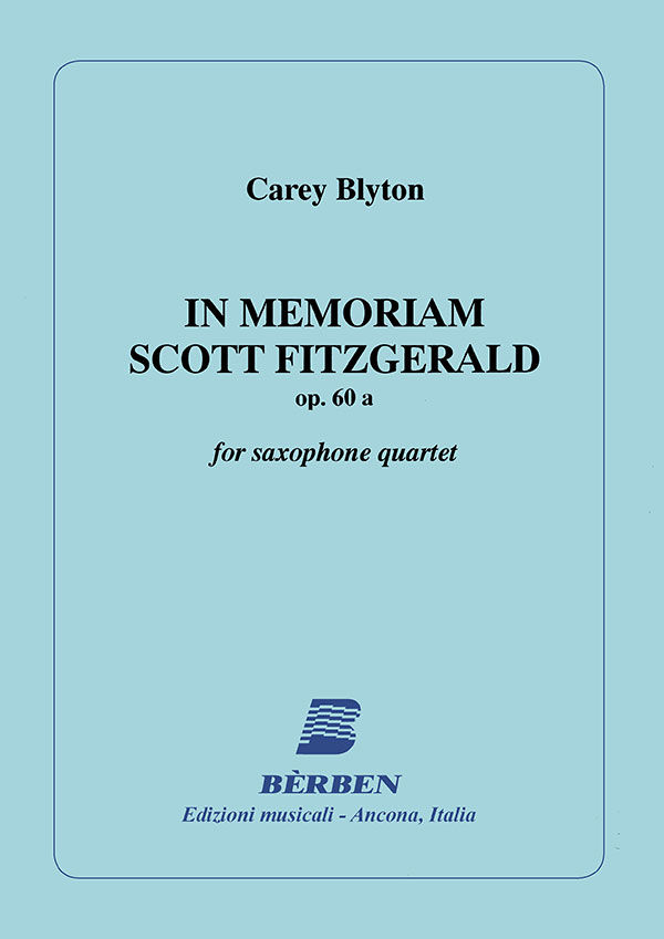 In memoriam Scott Fitzgerald