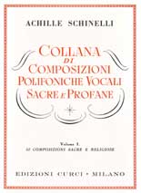 Collana di composizioni polifoniche vocali sacre e profane