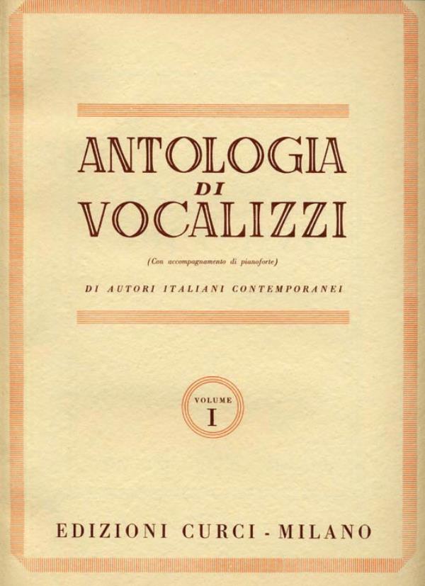 Antologia di vocalizzi di autori italiani contemporanei