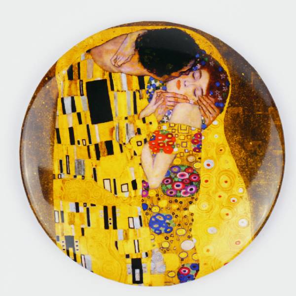 Specchio da borsa Il bacio di Klimt