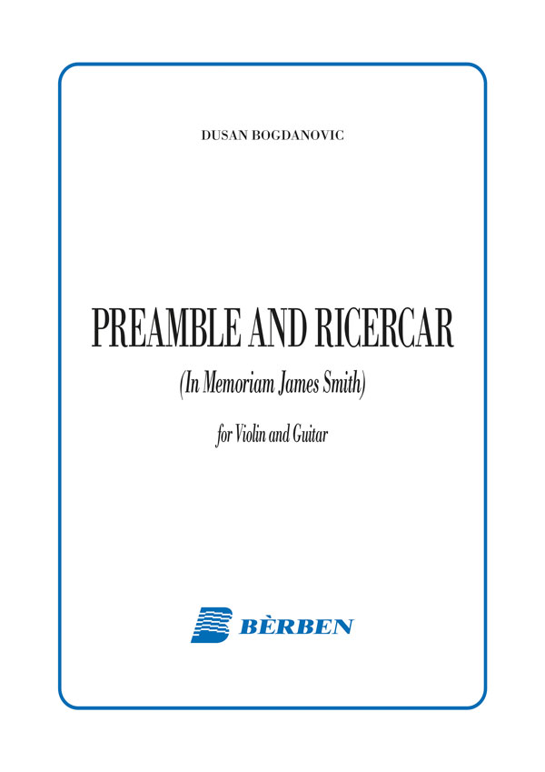 Preamble and Ricercar